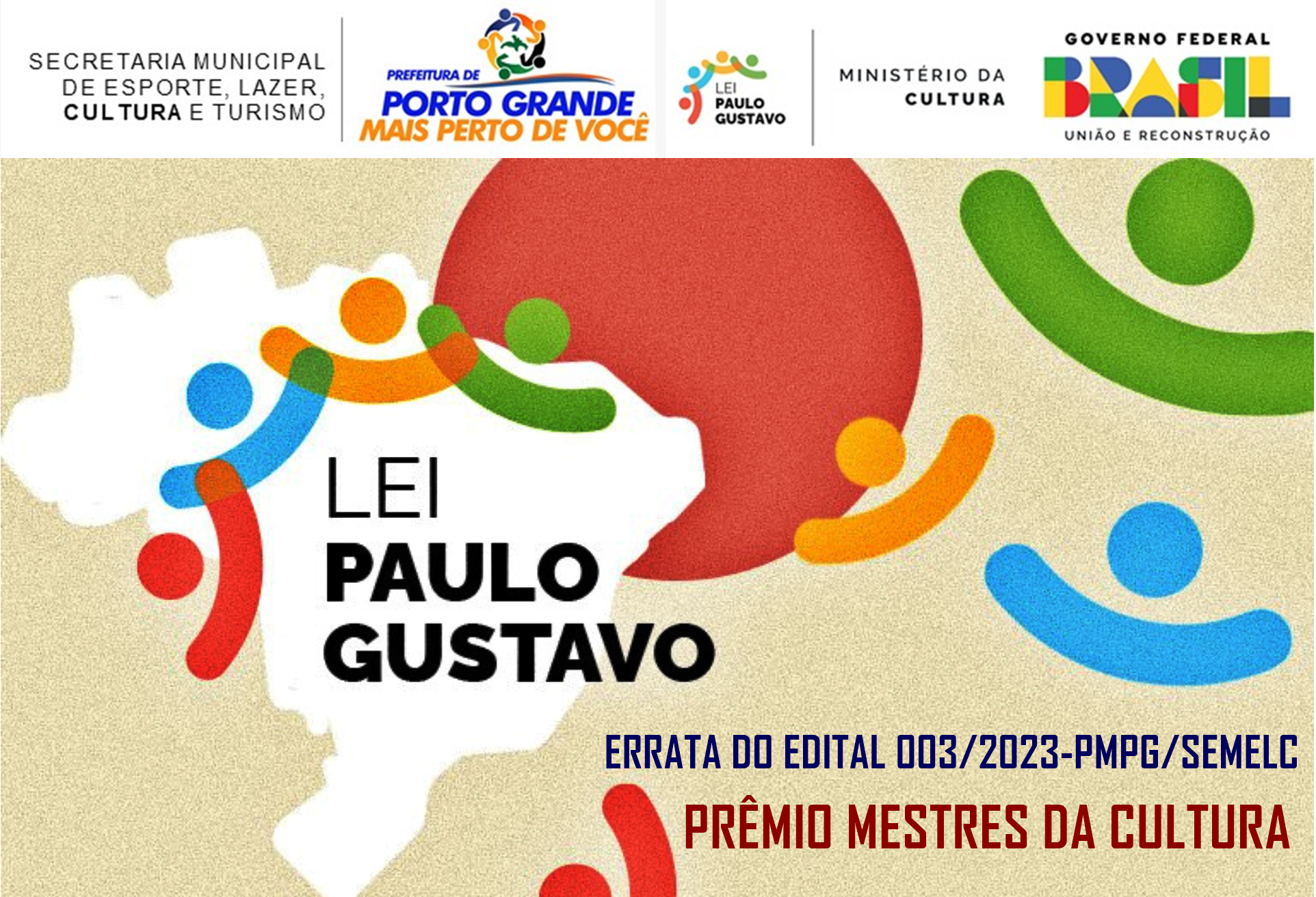 ERRATA-EDITAL 003/2003 -PRÊMIO MESTRES DA CULTURA